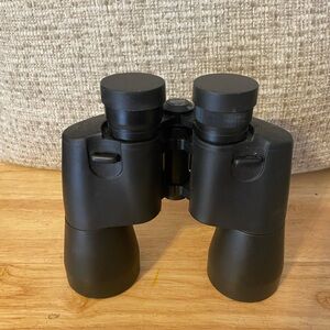 Bushnell. Black Binoculars with Case. 16X50?